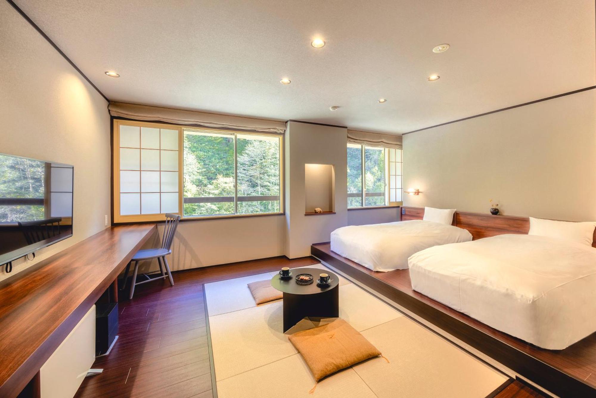 Hotel Shikishimaso Higashikawa Esterno foto