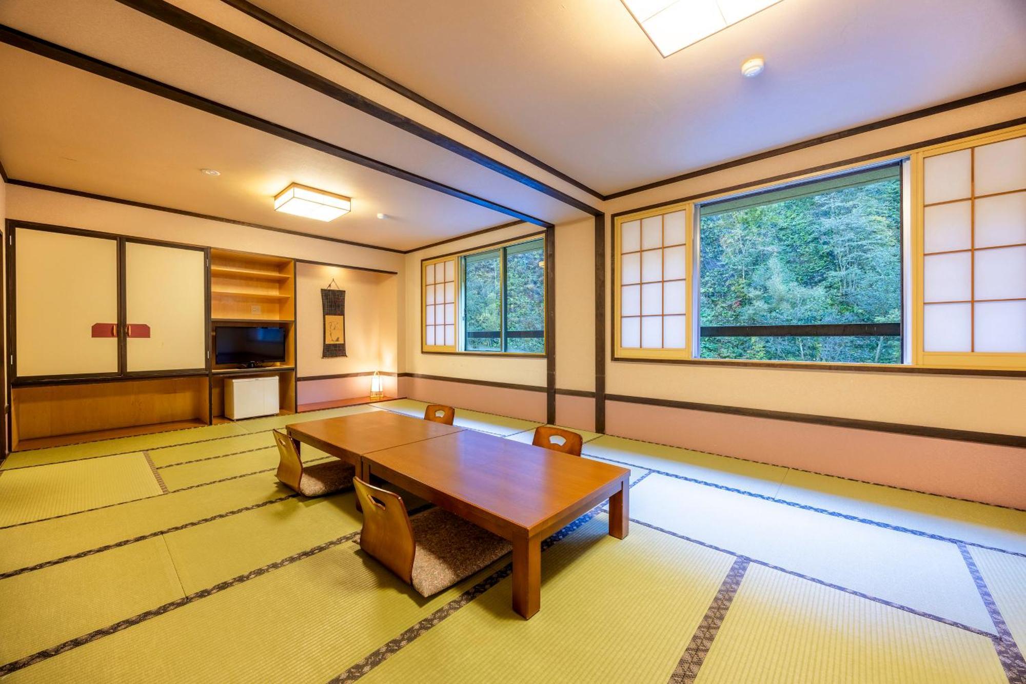 Hotel Shikishimaso Higashikawa Esterno foto